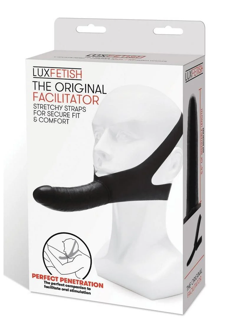 Lux Fetish The Original Facilitator Face Strap-On with Dildo - Image 3