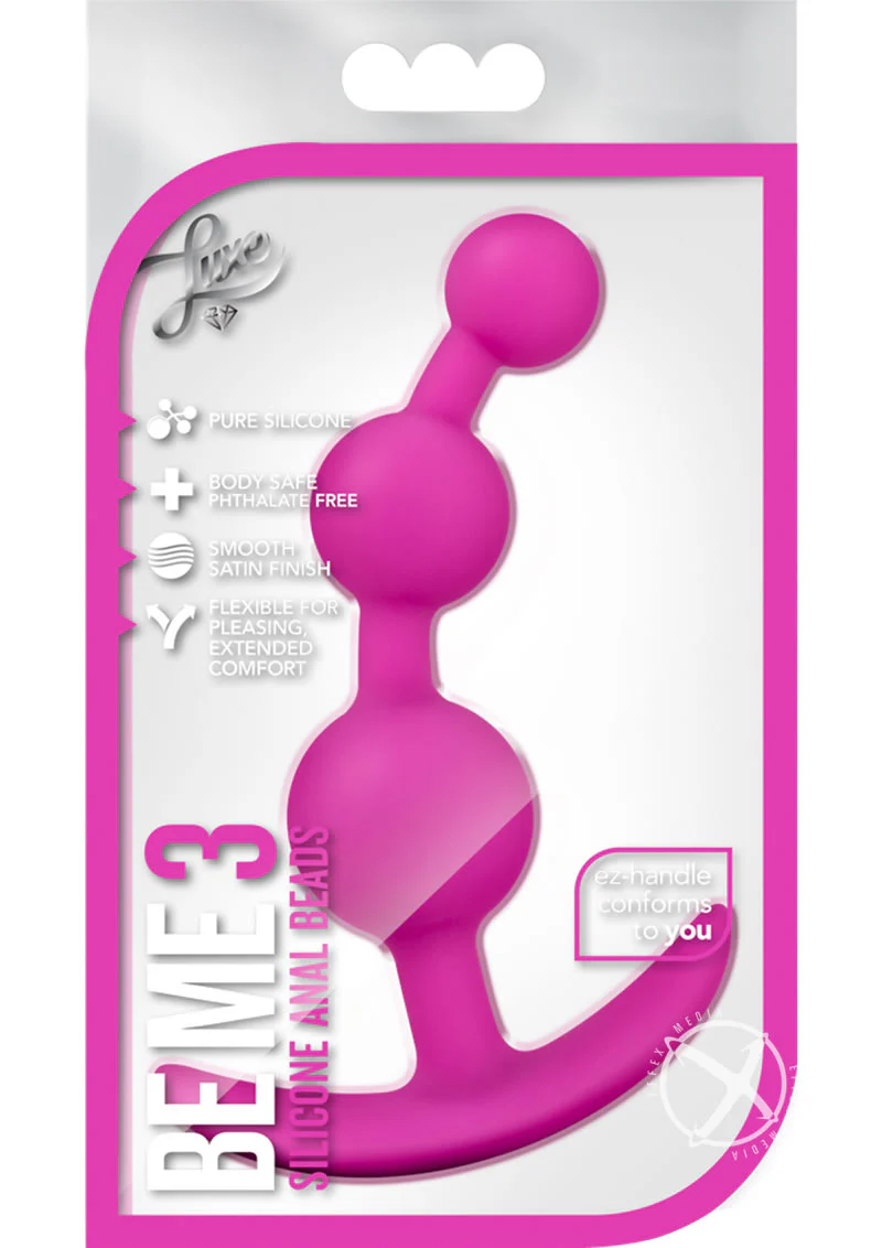 Luxe Be Me 3 Silicone Butt Plug - Image 3