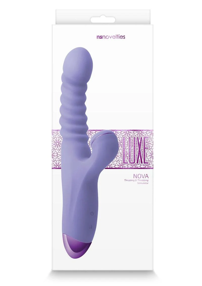 Luxe Nova Rechargeable Silicone Rabbit Vibrator - Image 3