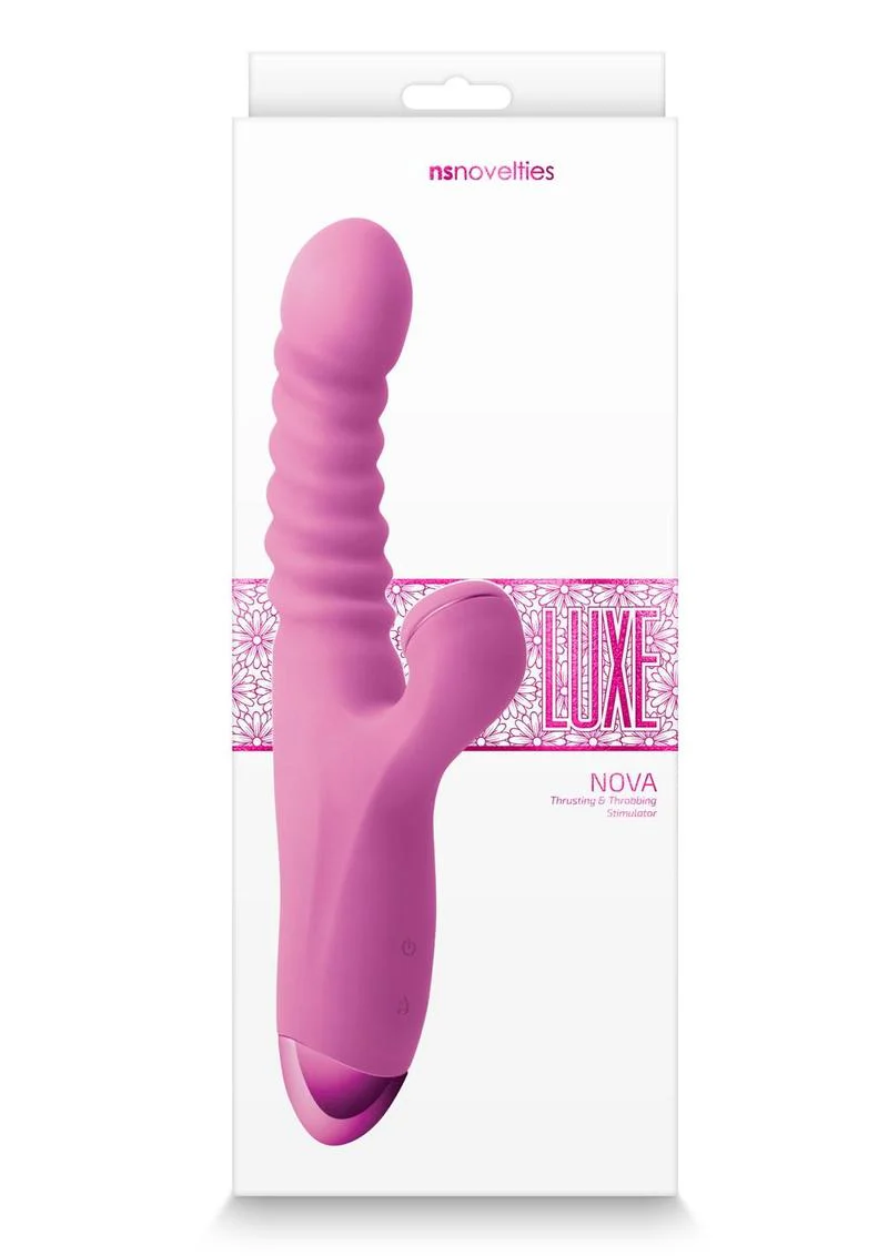 Luxe Nova Rechargeable Silicone Rabbit Vibrator - Image 6