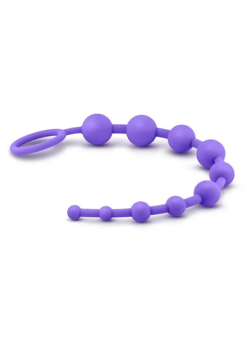 Luxe Silicone 10 Anal Beads - Image 6