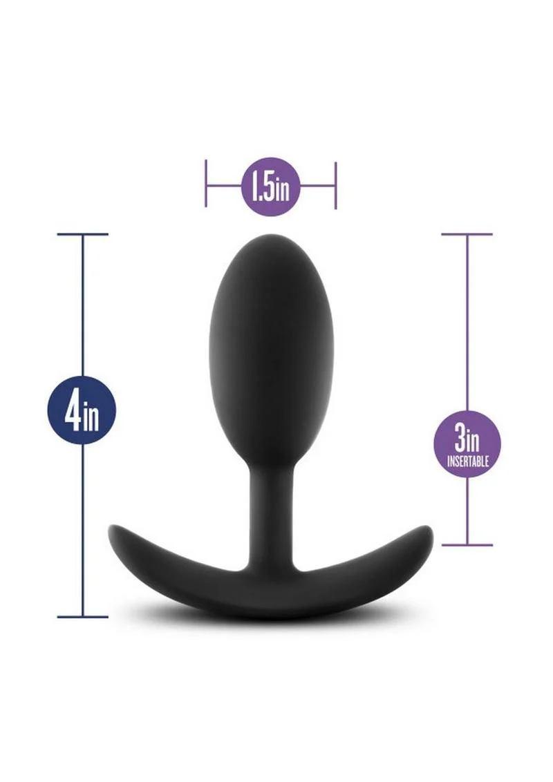 Luxe Wearable Vibra Slim Plug Silicone Butt Plug - Image 16