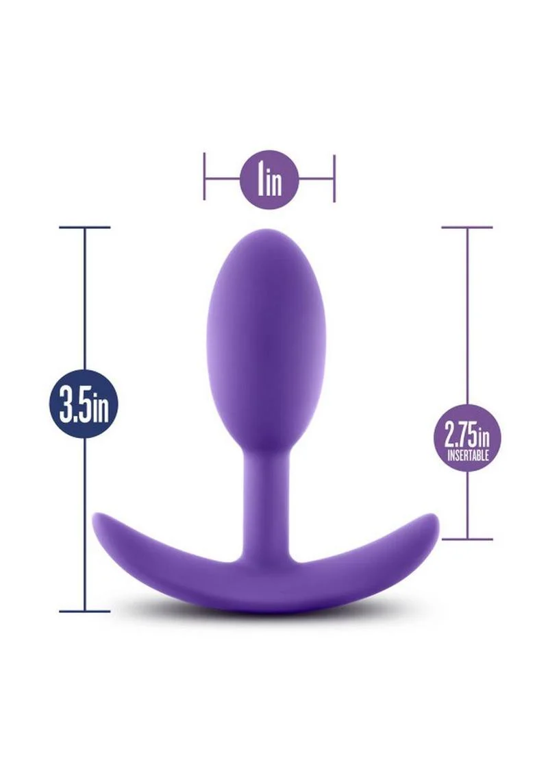 Luxe Wearable Vibra Slim Plug Silicone Butt Plug - Image 7