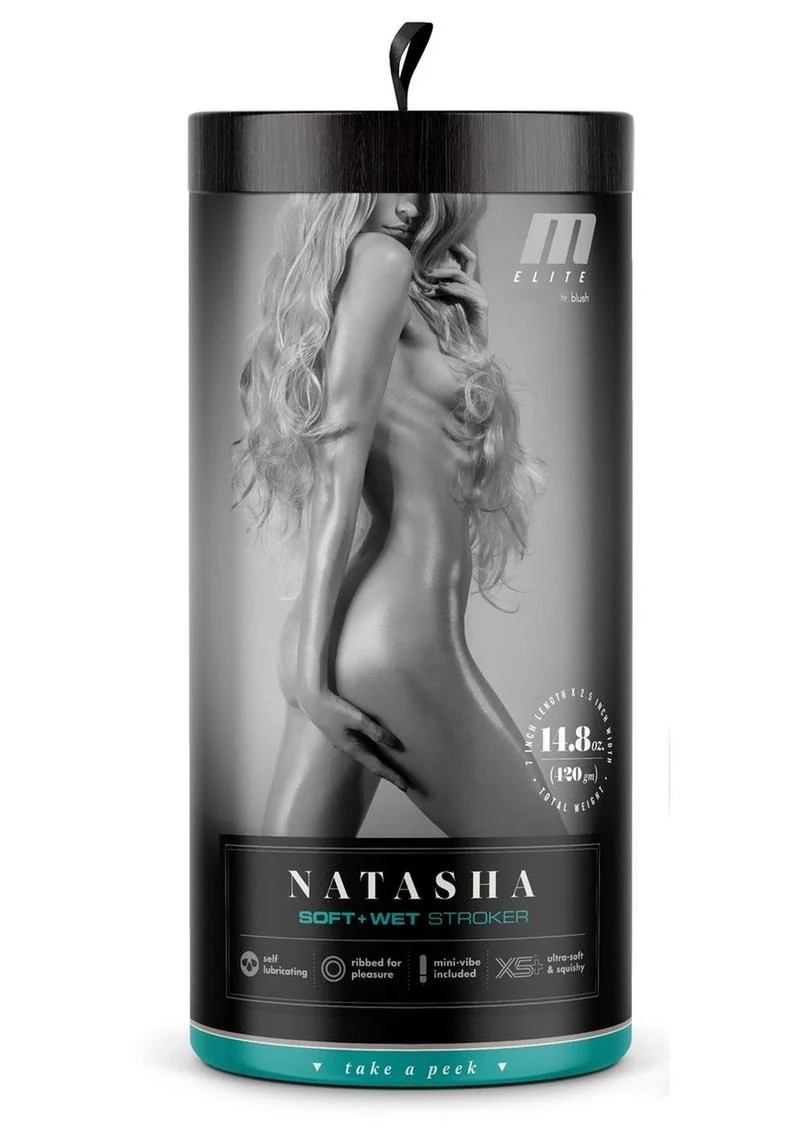 M Elite Soft and Wet Natasha Realstic Vagina Masturbator - Image 5