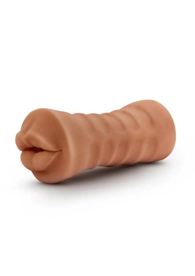 M For Men Isabella Vibrating Masturbator with Bullet - Mouth - Image 3