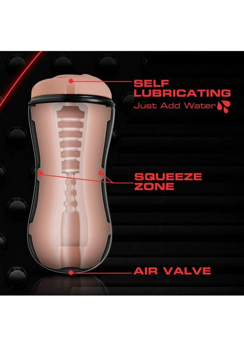M For Men Soft and Wet Self Lubricating Masturbator Cup Ridge/Orb - Pussy - Image 4