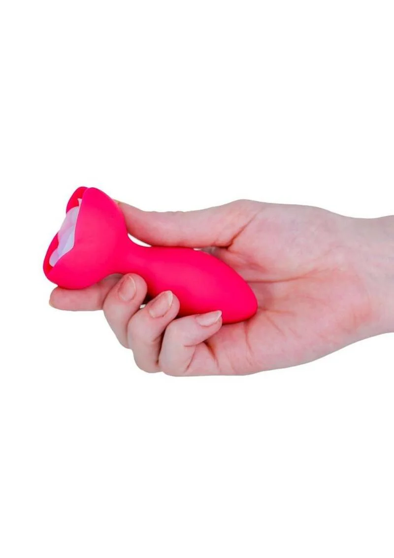 M'lady Light Up Rotating Silicone Rechargeable Anal Plug - Image 4