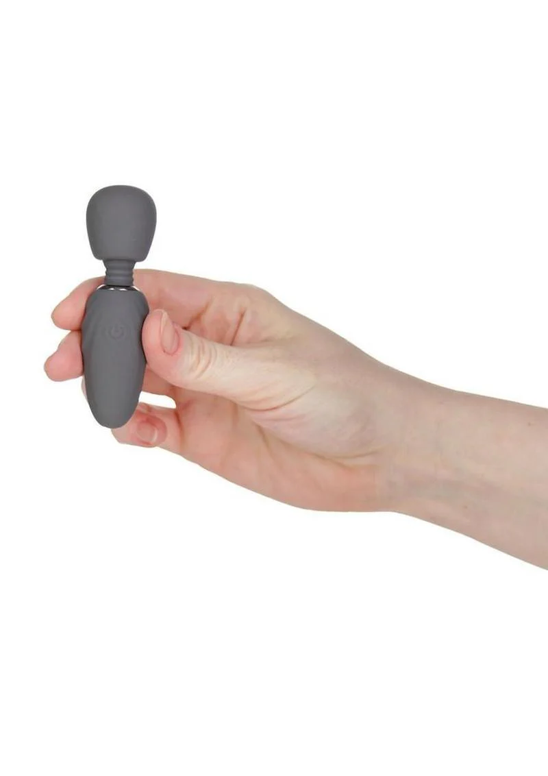 M'lady Rechargeable Silicone Tiny Vibrating Wand - Image 3
