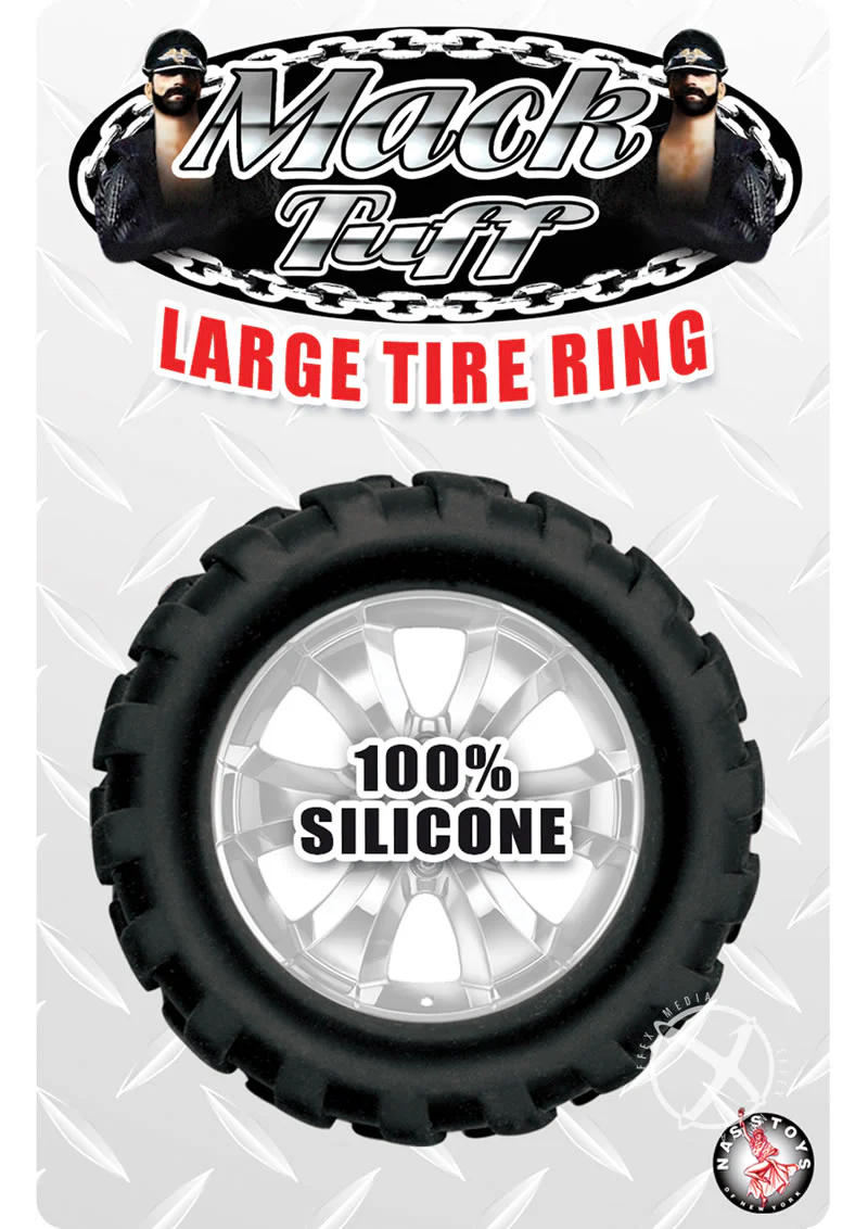 Mack Tuff Large Tire Silicone Cock Ring - Image 2