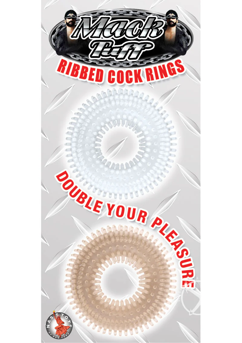 Mack Tuff Ribbed Cock Rings - Image 2