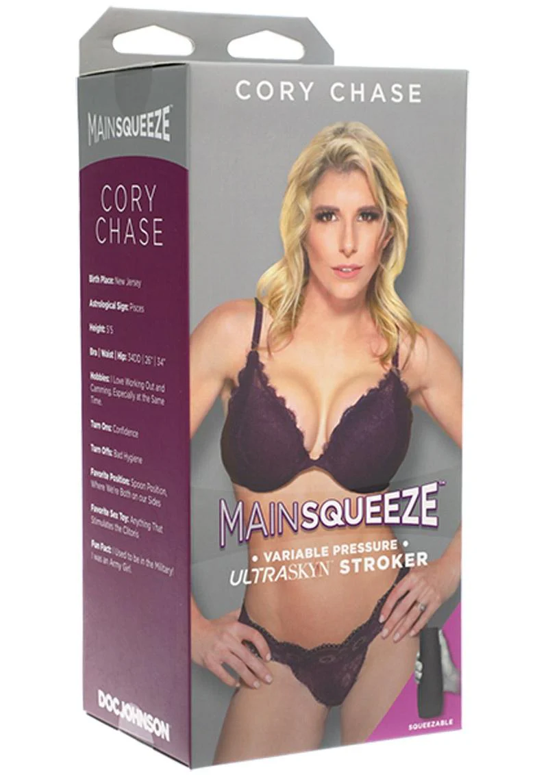 Main Squeeze Cory Chase Ultraskyn Masturbator - Pussy - Image 2