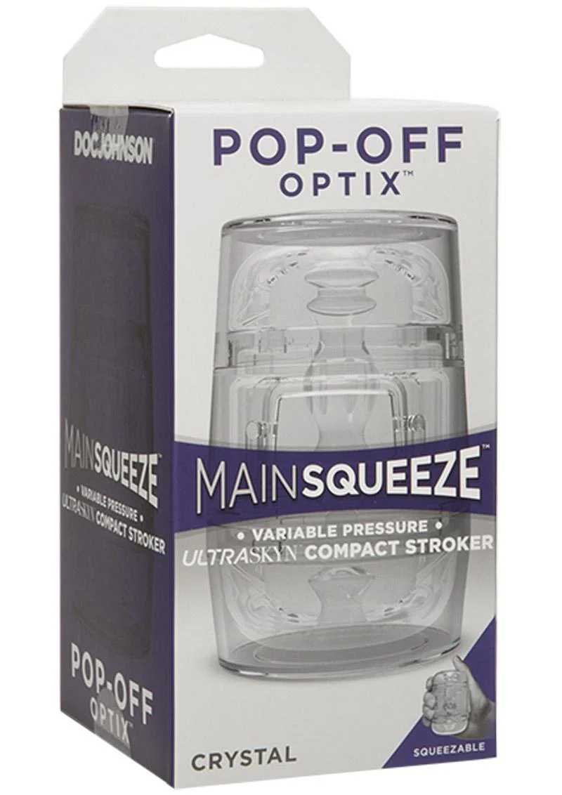 Main Squeeze Pop Off Ultraskyn Compact Masturbator - Image 3