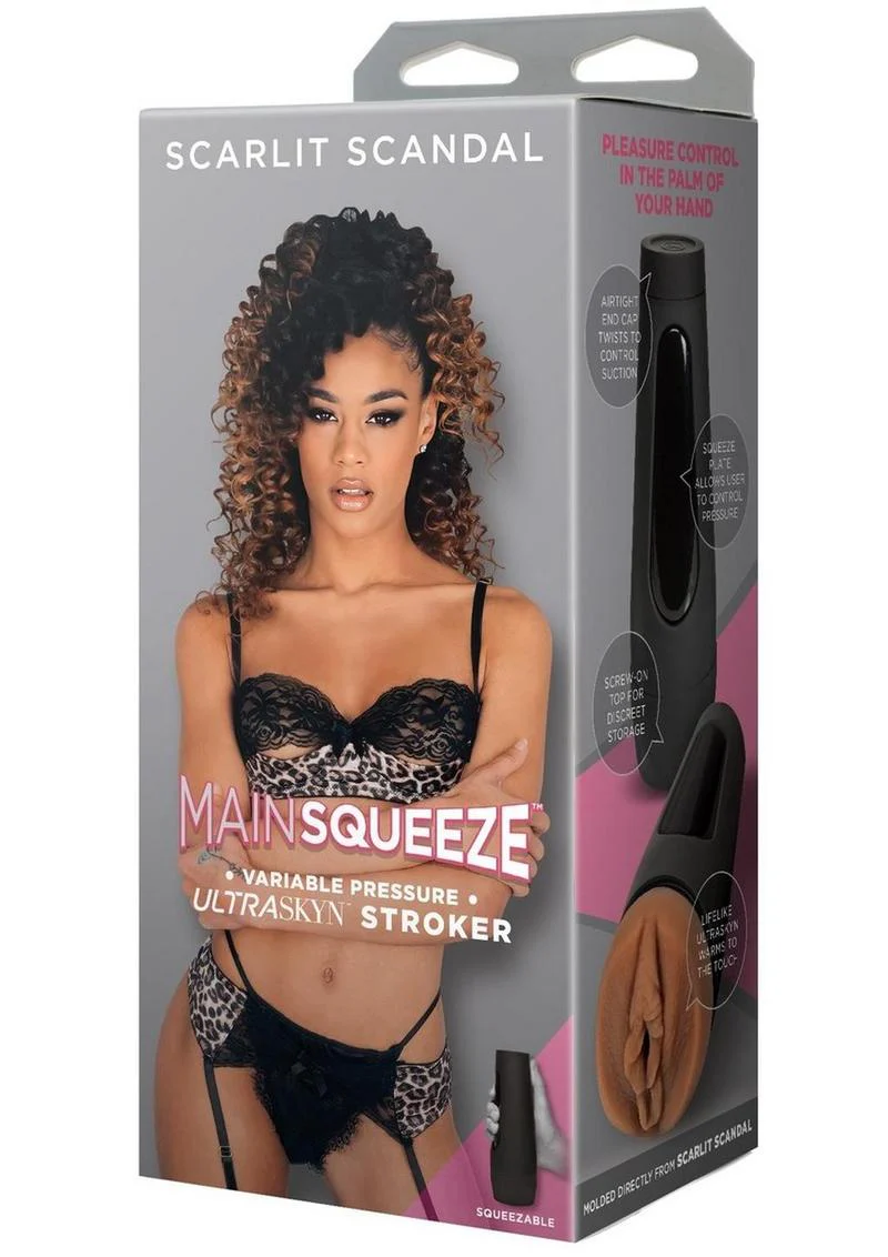 Main Squeeze Scarlet Scandal Ultraskyn Masturbator - Pussy - Image 2