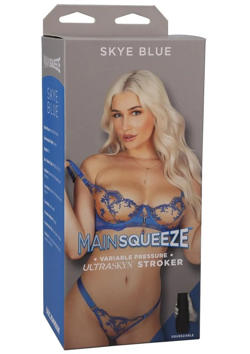 Main Squeeze Skye Blue Ultraskyn Masturbator - Pussy - Image 2