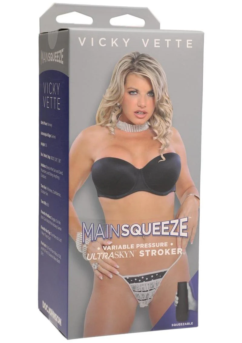 Main Squeeze Vicky Vette Ultraskyn Masturbator - Pussy - Image 2