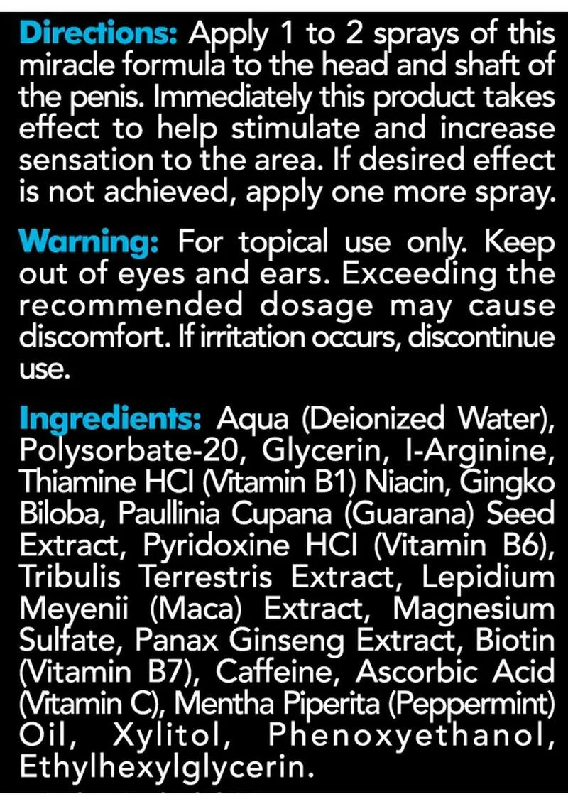 Mansation Male Stimulation Spray - Image 2