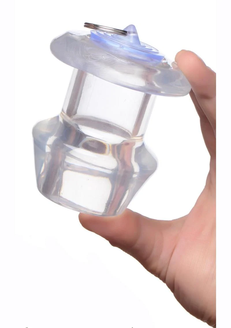 Master Series Ass Bung Clear Hollow Anal Dilator - Image 5