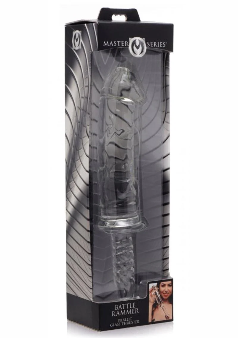 Master Series Battle Rammer Phallic Glass Thruster - Image 2