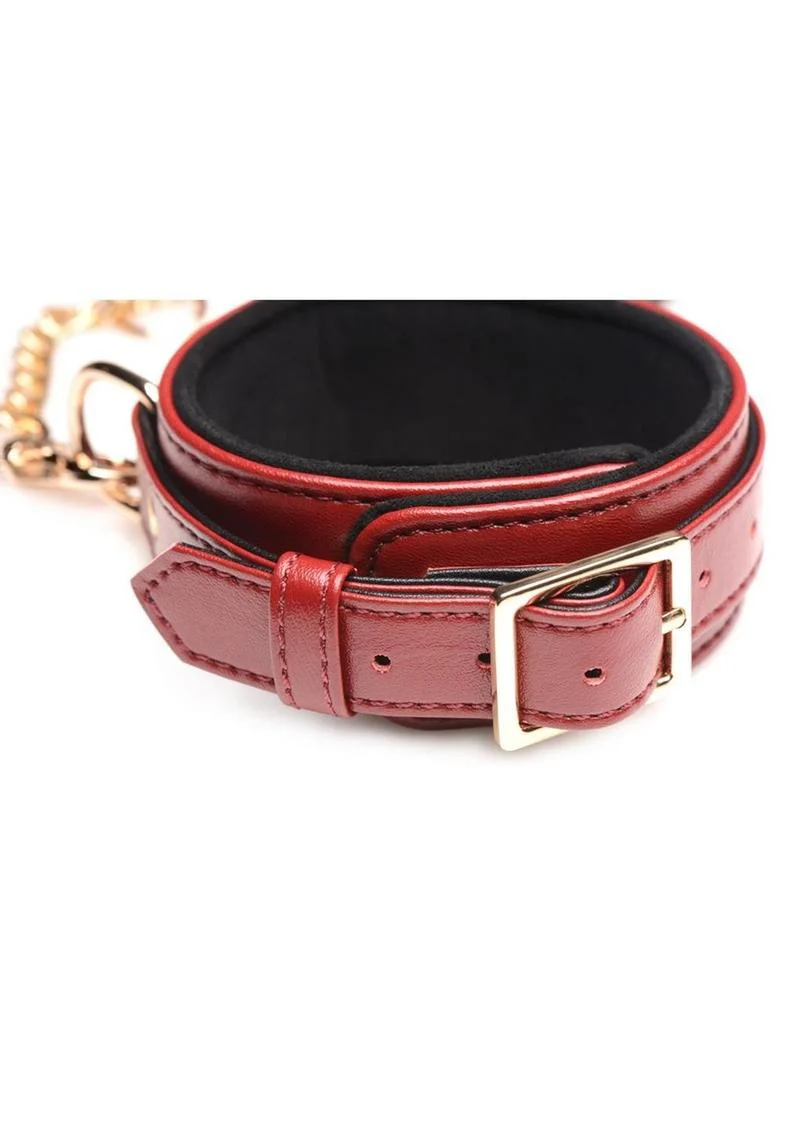 Master Series Bondage Set Cuffs, Collar, and Leash - Image 3