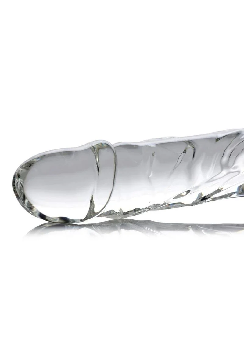 Master Series Brutus Glass Dildo Thruster - Image 3
