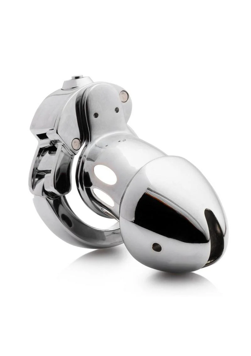 Master Series Cock Cuff Snap-On Chastity Cage - Image 3