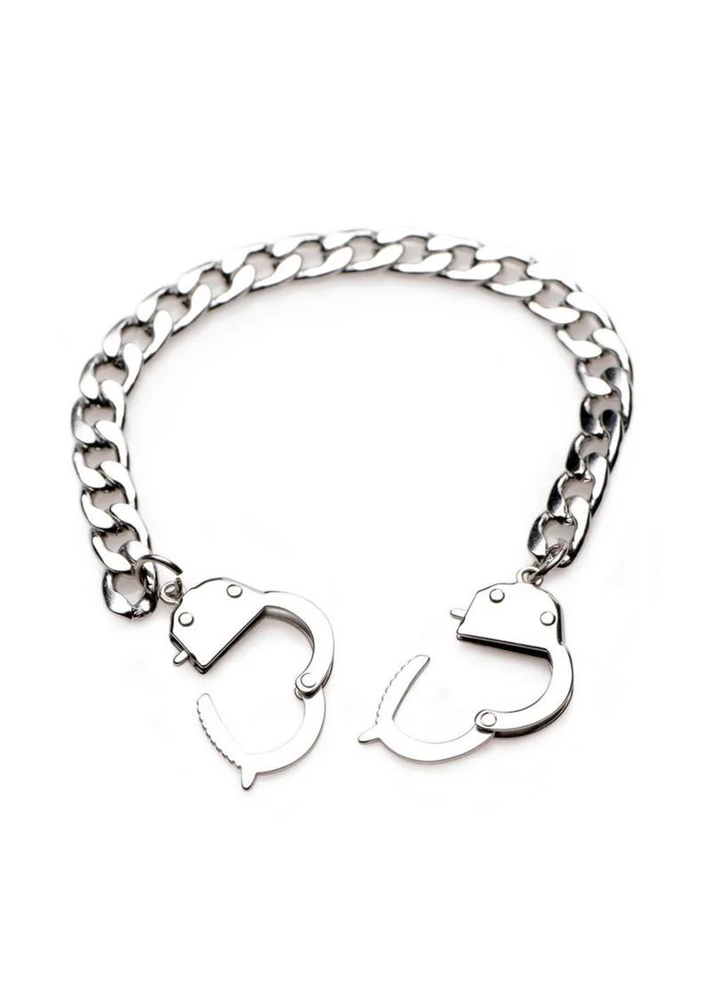 Master Series Cuff Him Handcuff Bracelet - Image 4