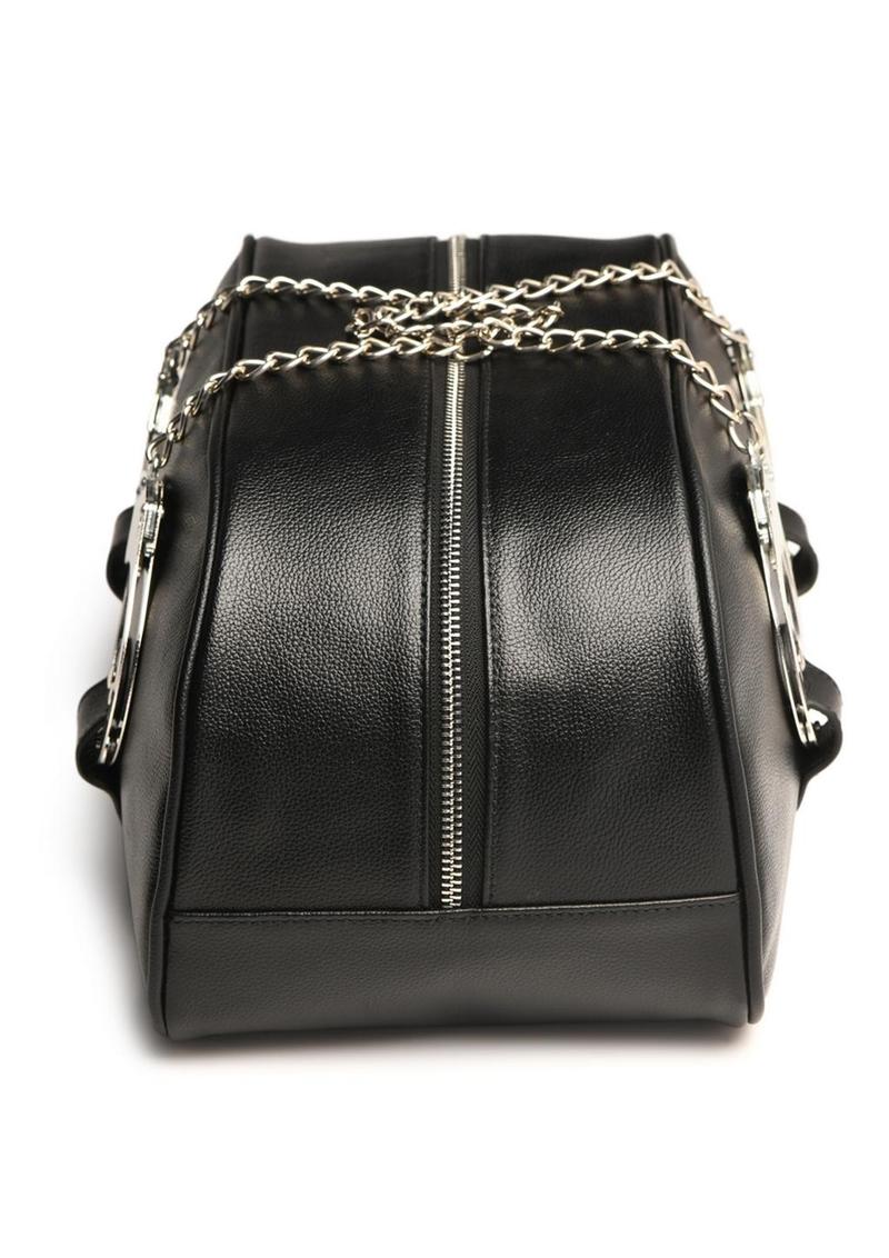 Master Series Cuffed and Loaded Travel Bag with Handcuff Handles - Image 3