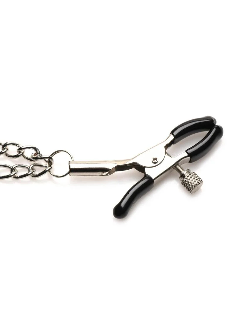 Master Series Daggers Double Chain Nipple Clamps - Image 4