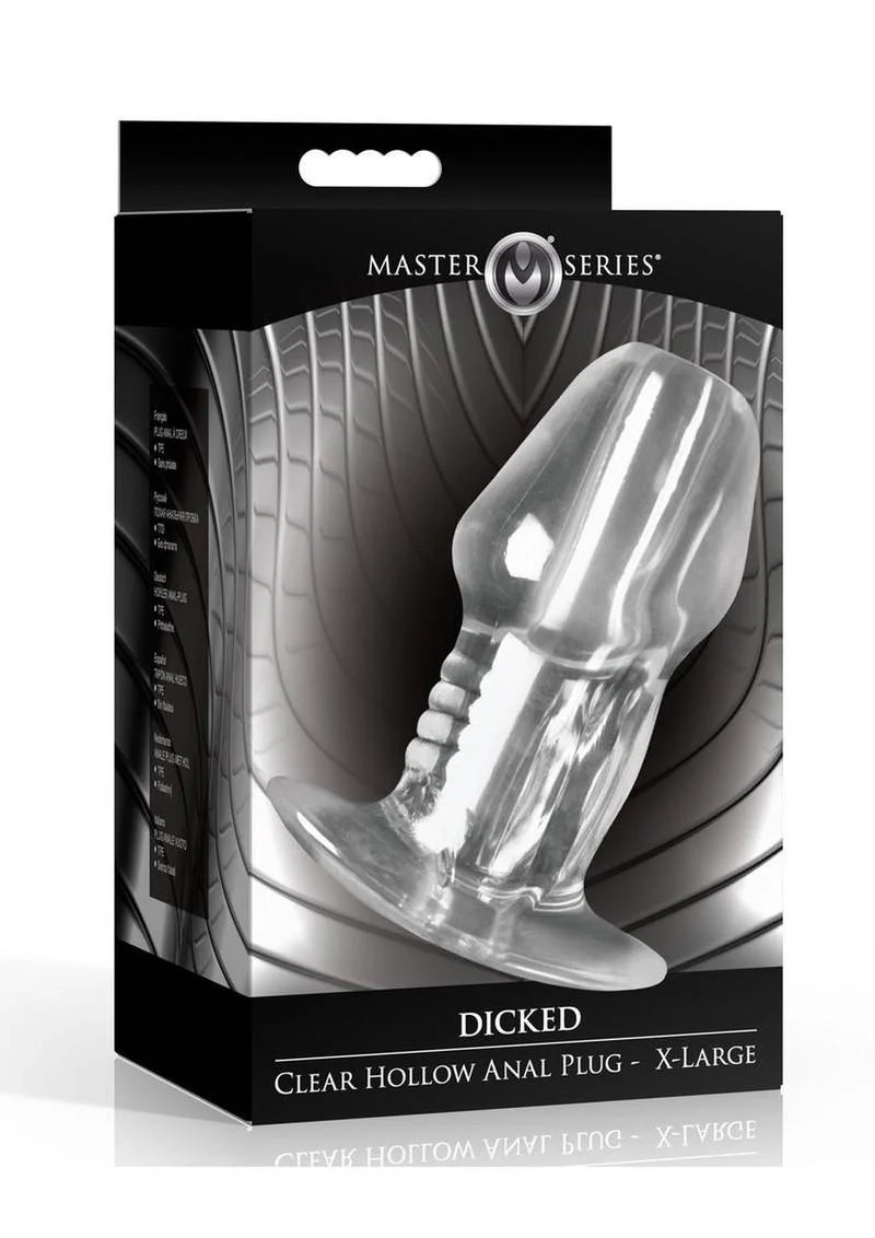 Master Series Dicked Hollow Anal Plug - Image 14