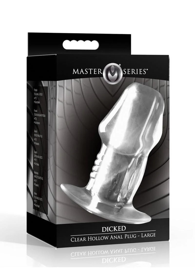 Master Series Dicked Hollow Anal Plug - Image 5