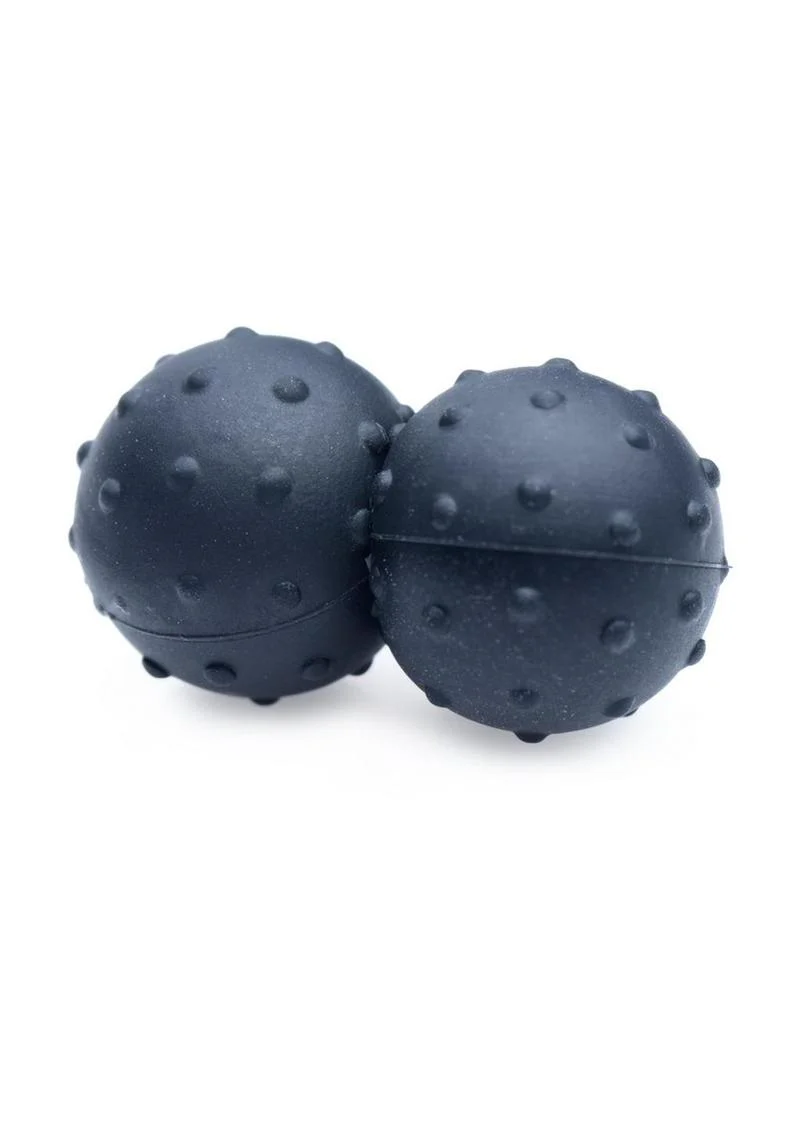 Master Series Dragon's Orbs Nubbed Silicone Magnetic Balls - Image 3