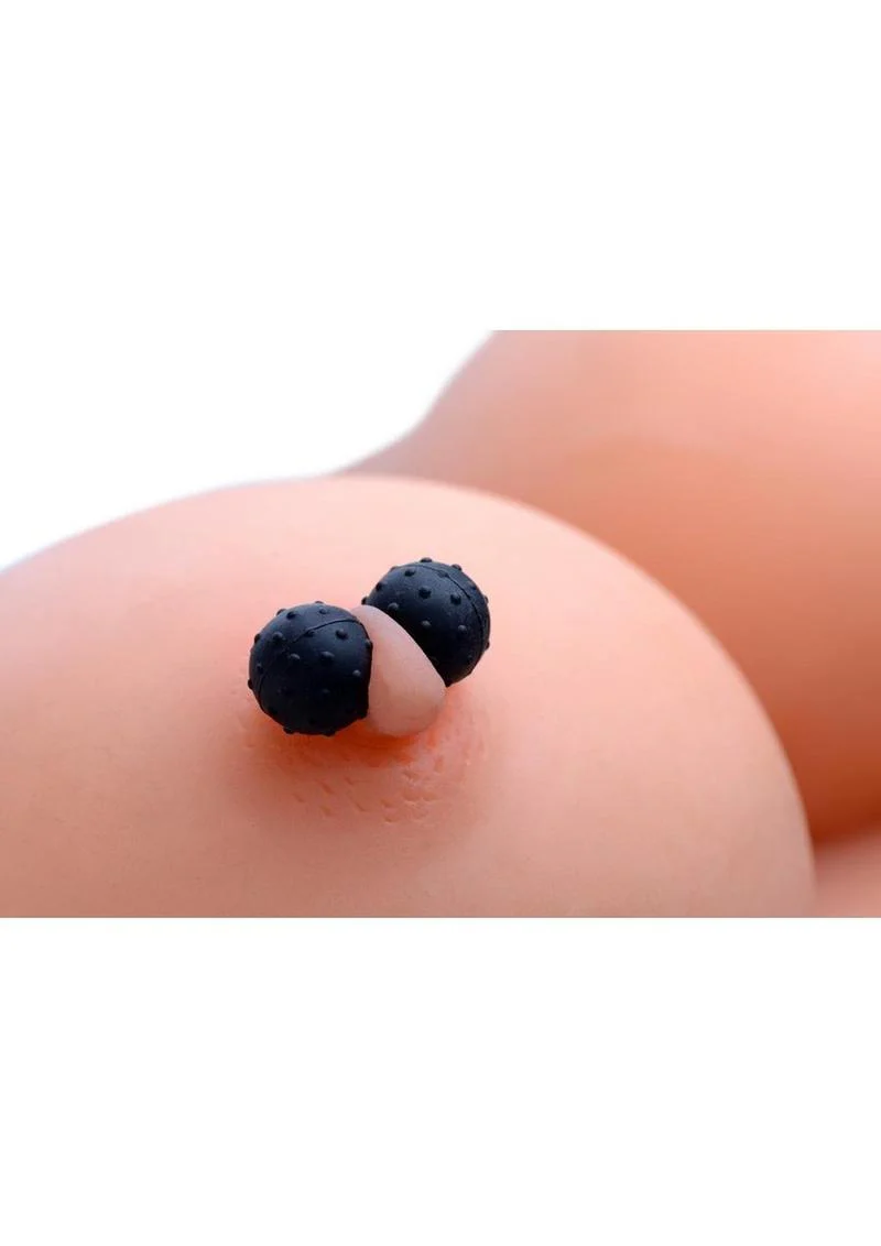 Master Series Dragon's Orbs Nubbed Silicone Magnetic Balls - Image 4