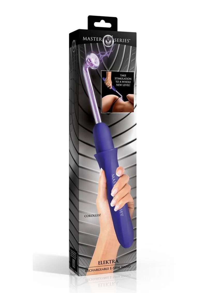 Master Series Elektra Rechargeable E-Stim Wand - Image 5