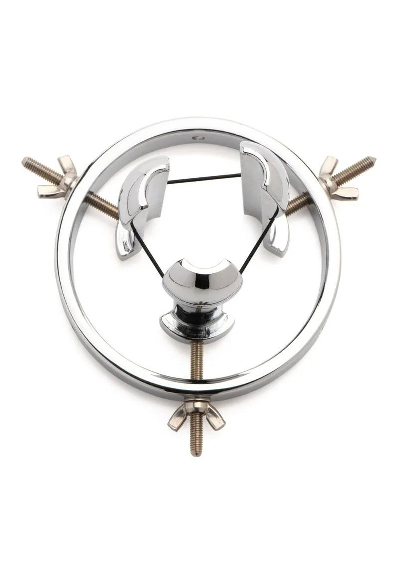 Master Series Forced Spread Stainless Steel Anal Expander - Image 4