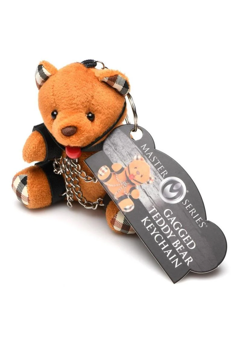 Master Series Gagged Teddy Bear Keychain - Image 2