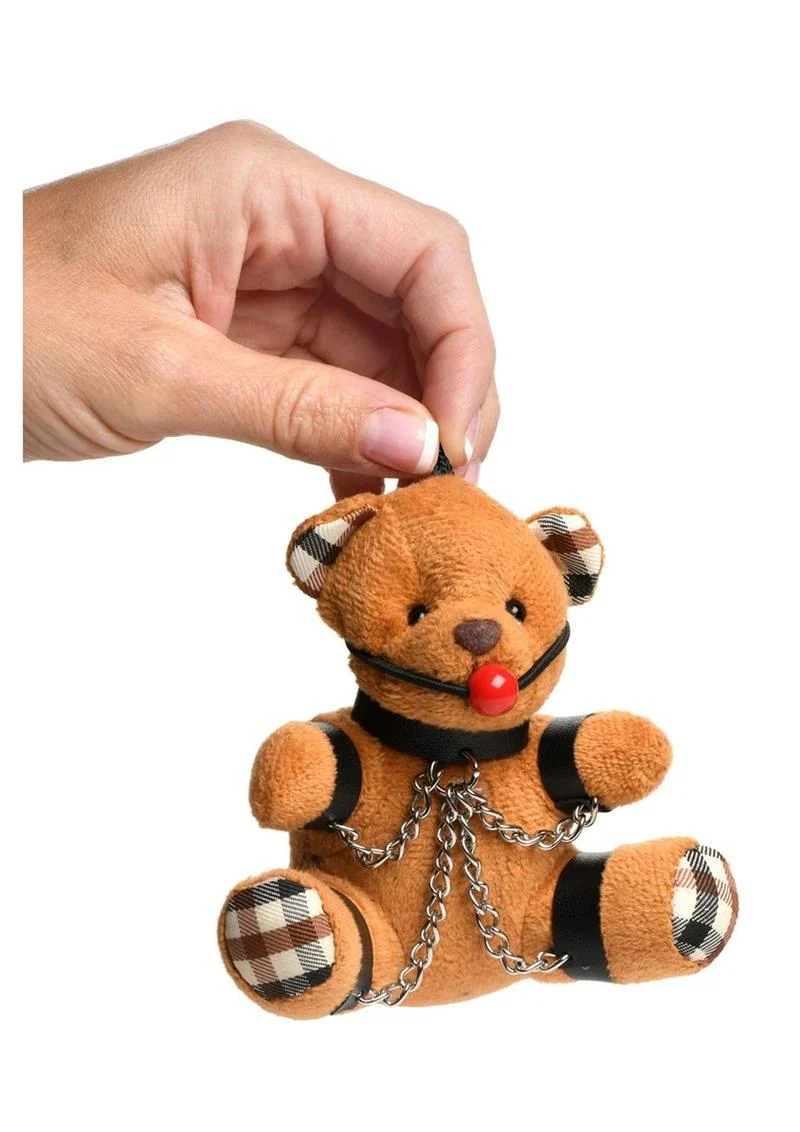 Master Series Gagged Teddy Bear Keychain - Image 4