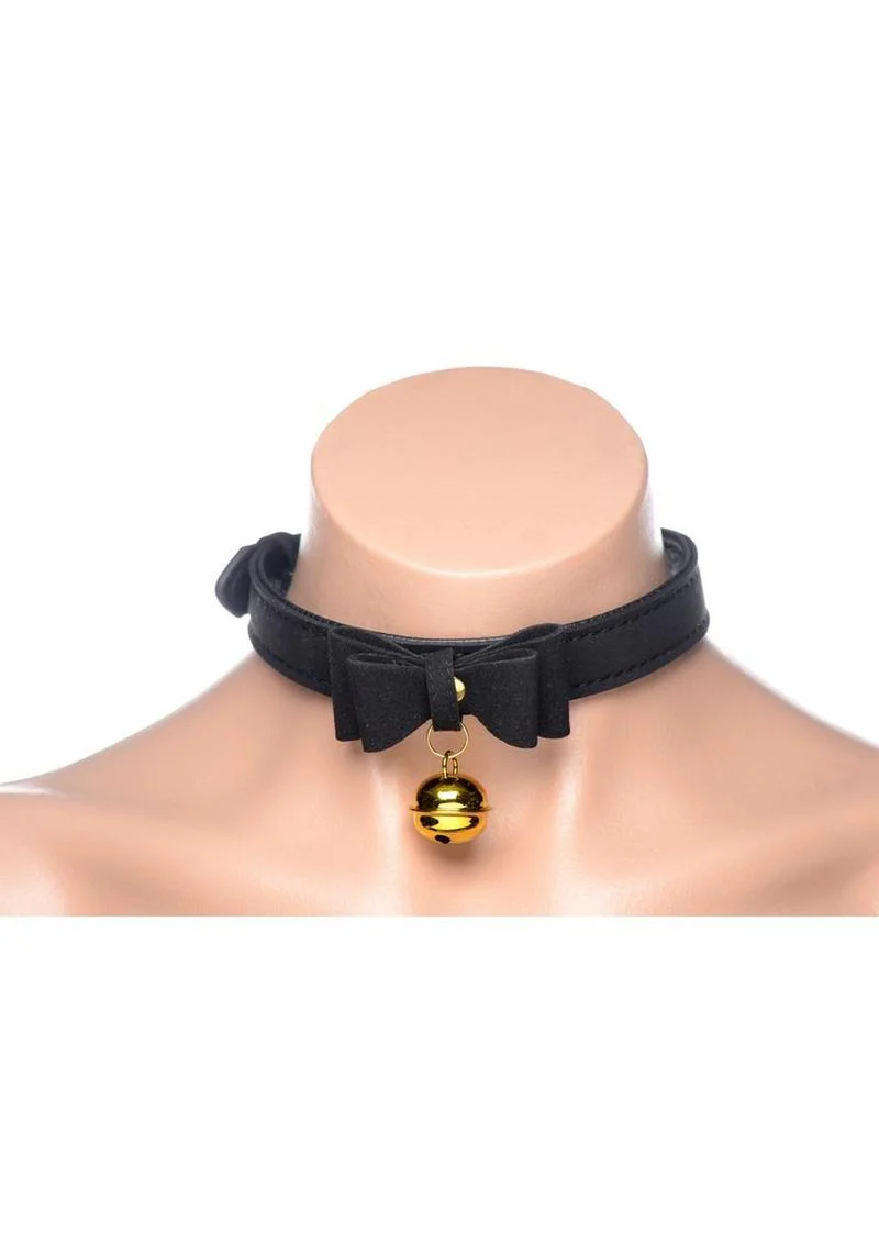 Master Series Golden Kitty Cat Bell Collar - Image 4
