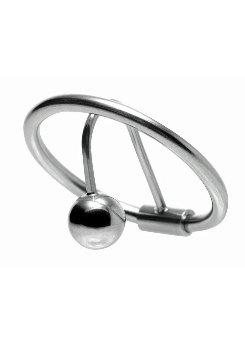 Master Series Halo Urethral Plug with Glans Ring - Image 4