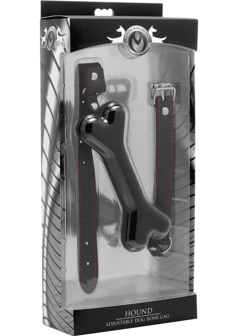 Master Series Hound Adjustable Dog Bone Gag - Image 2