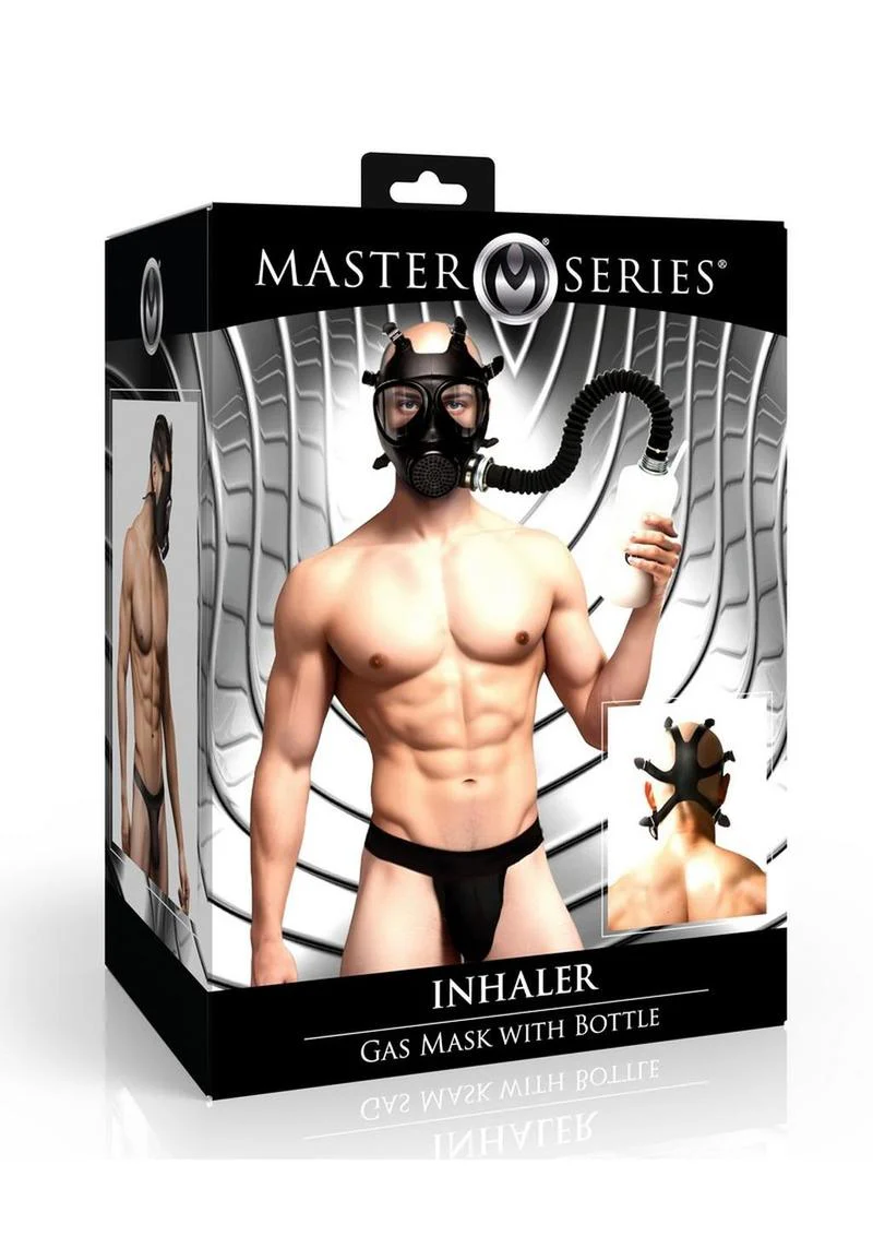 Master Series Inhaler Gas Mask with Bottle - Image 2