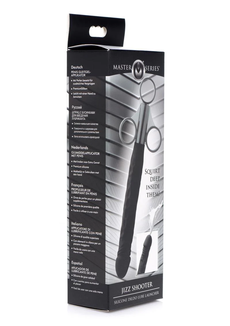 Master Series Jizz Shooter Silicone Lubricant Launcher - Image 2