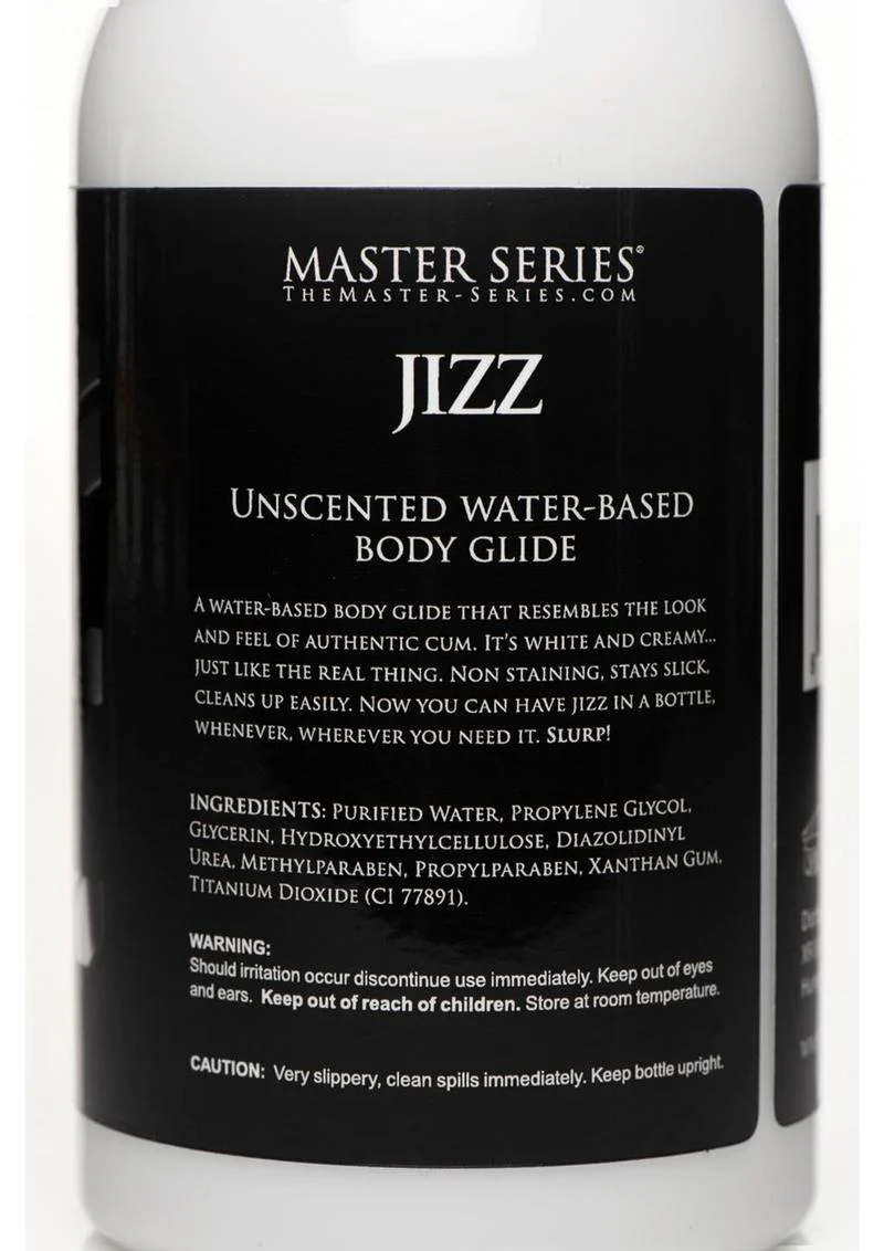 Master Series Jizz Unscented Water Based Lube