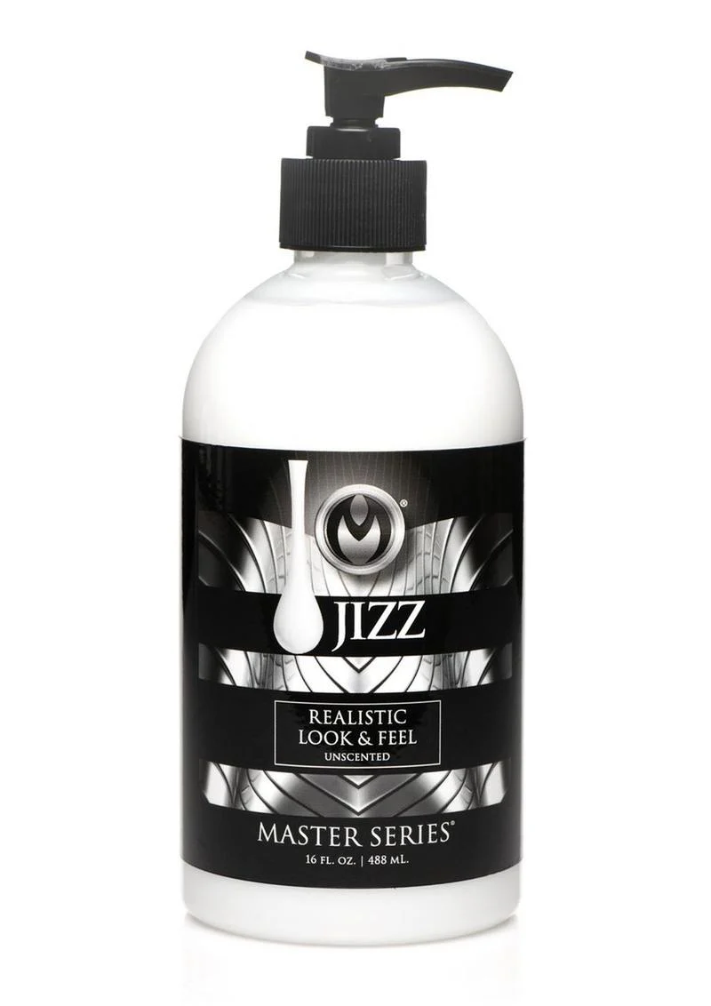 Master Series Jizz Unscented Water Based Lube - Image 3