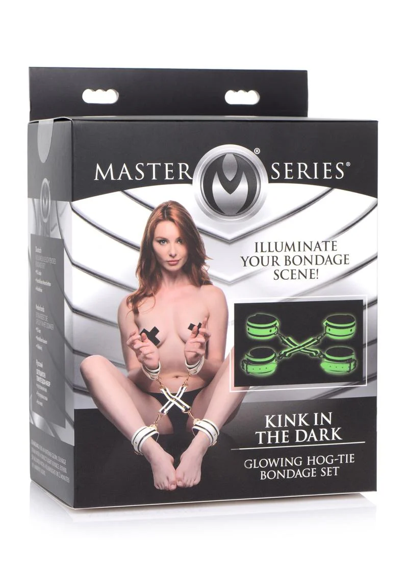 Master Series Kink In The Dark Glowing Hog Tie - Image 2