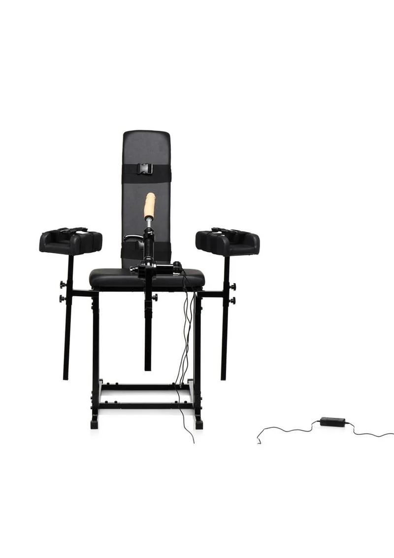 Master Series Obedience Chair with Sex Machine - Image 3