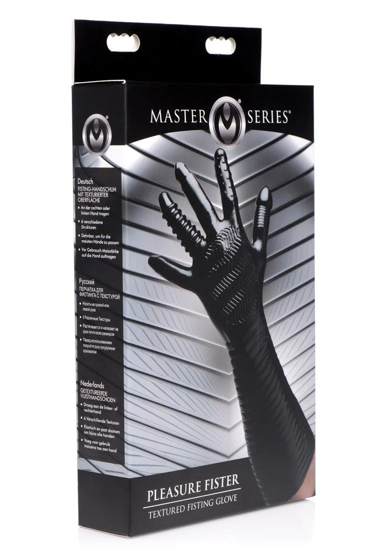 Master Series Pleasure Fister Textured Glove - Image 2