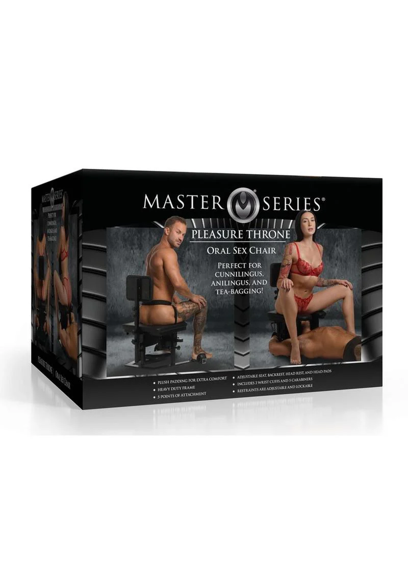 Master Series Pleasure Throse Oral Sex Chair - Image 2