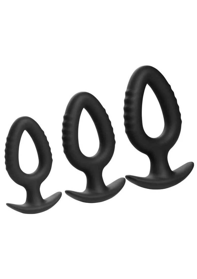 Master Series Pop Plugs Hollow Silicone Anal Trainer - Image 4