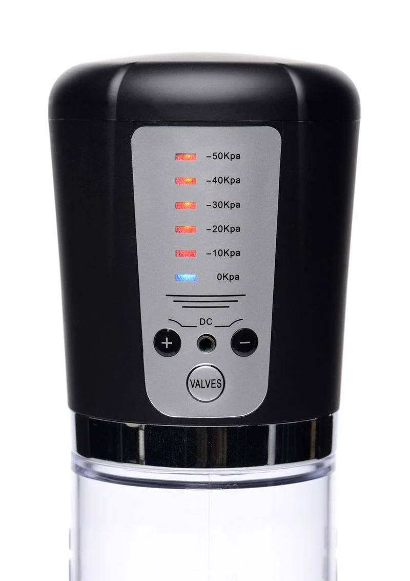 Master Series Pumping Master Rechargeable Penis Pump - Image 3