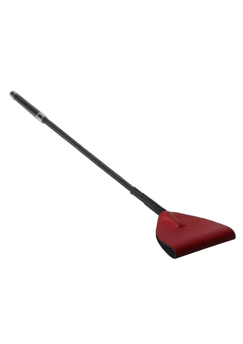 Master Series Red Mare Leather Riding Crop - Image 4